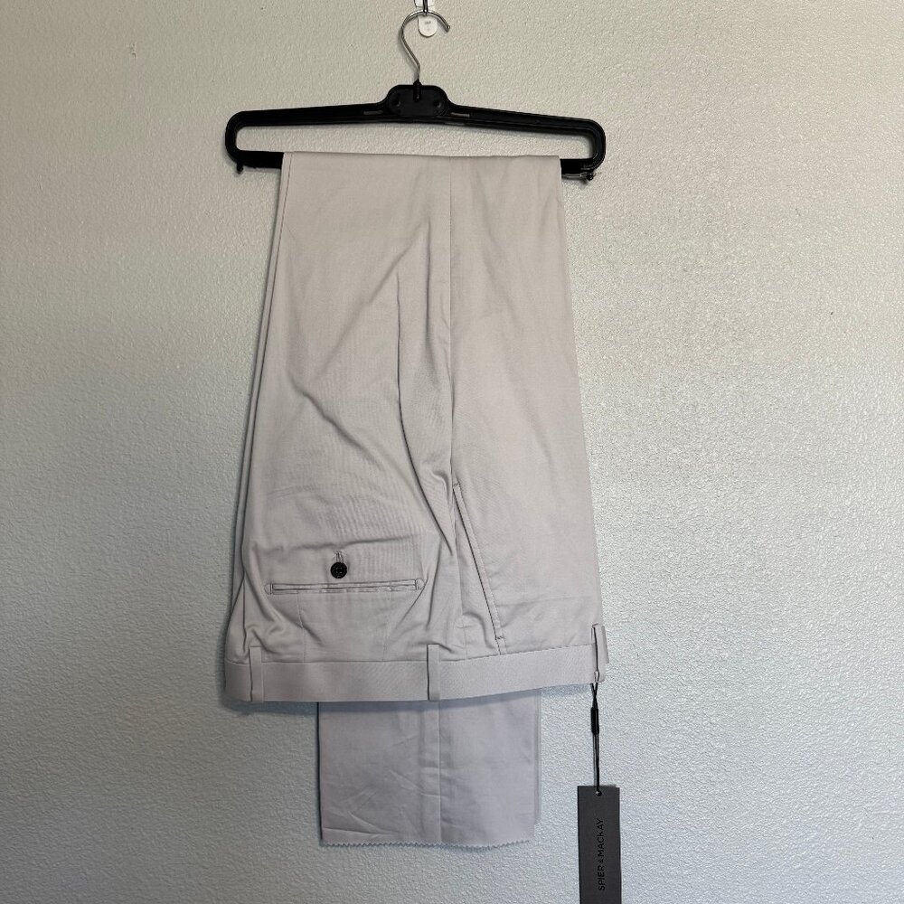 NWT Spier & Mackay Light Gray Chinos